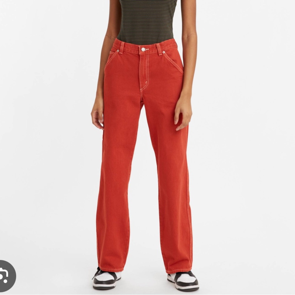 Women's Levi’s Red Dad Utility Jeans